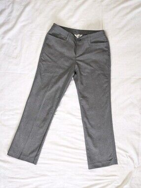Christopher & Banks Dress Pants 6P Gray Slacks 34x29 NWOT